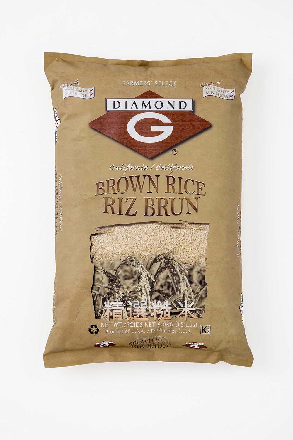 Brown Rice 15lb Q9223
