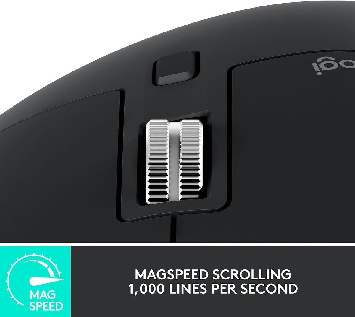 Black Wireless Mouse J466