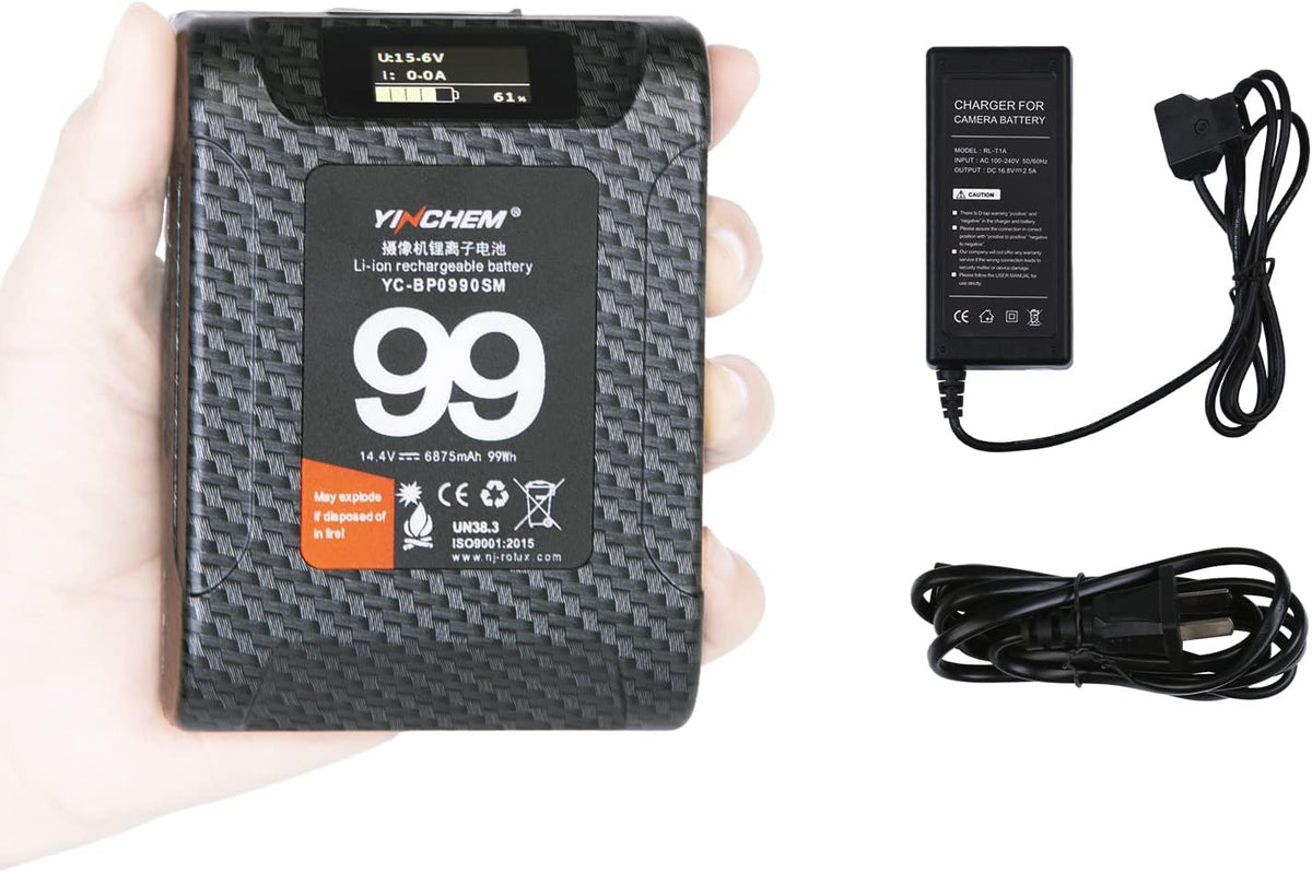 14.4V Mini Portable Lithium-ion Battery with LCD Screen C715