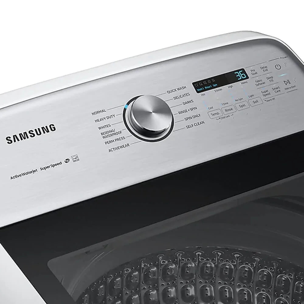 White Top Load Washer Q8979