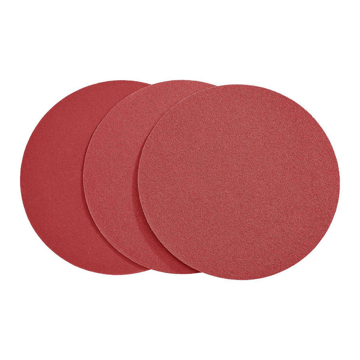 12 in. 60, 80, 120 Grit PSA Sanding Discs 3 Piece N49895