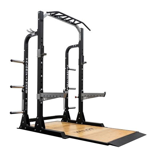 Half Rack Squat Machine with Pull Up Station Y6879