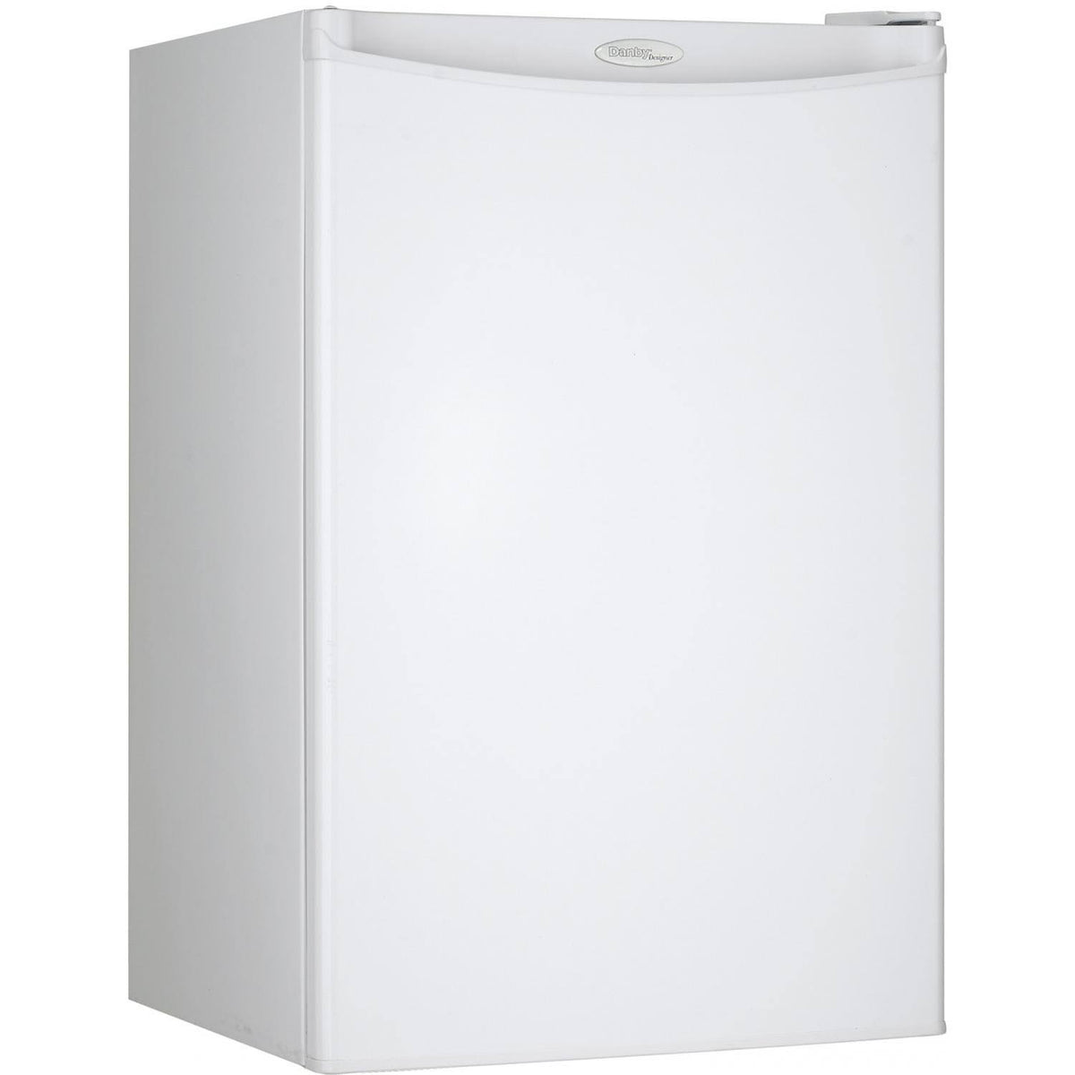 White 4.4 cu ft Compact Refrigerator with Freezer X89959