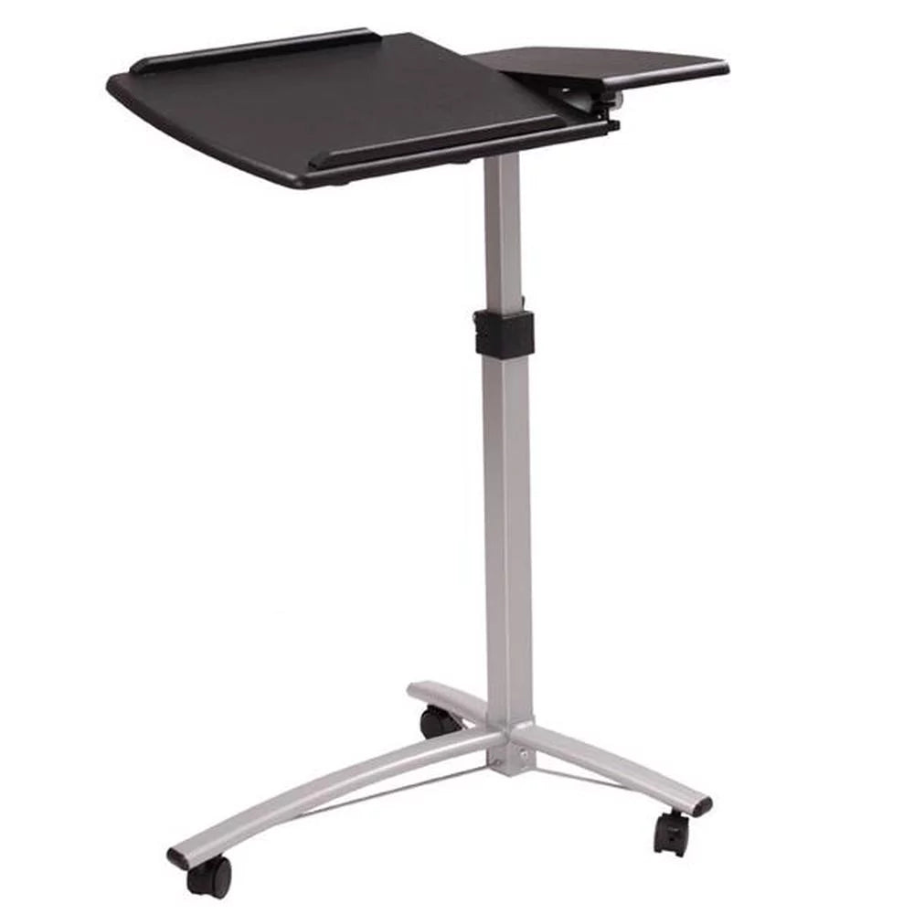 Black Computer Desk With Wheels R184883