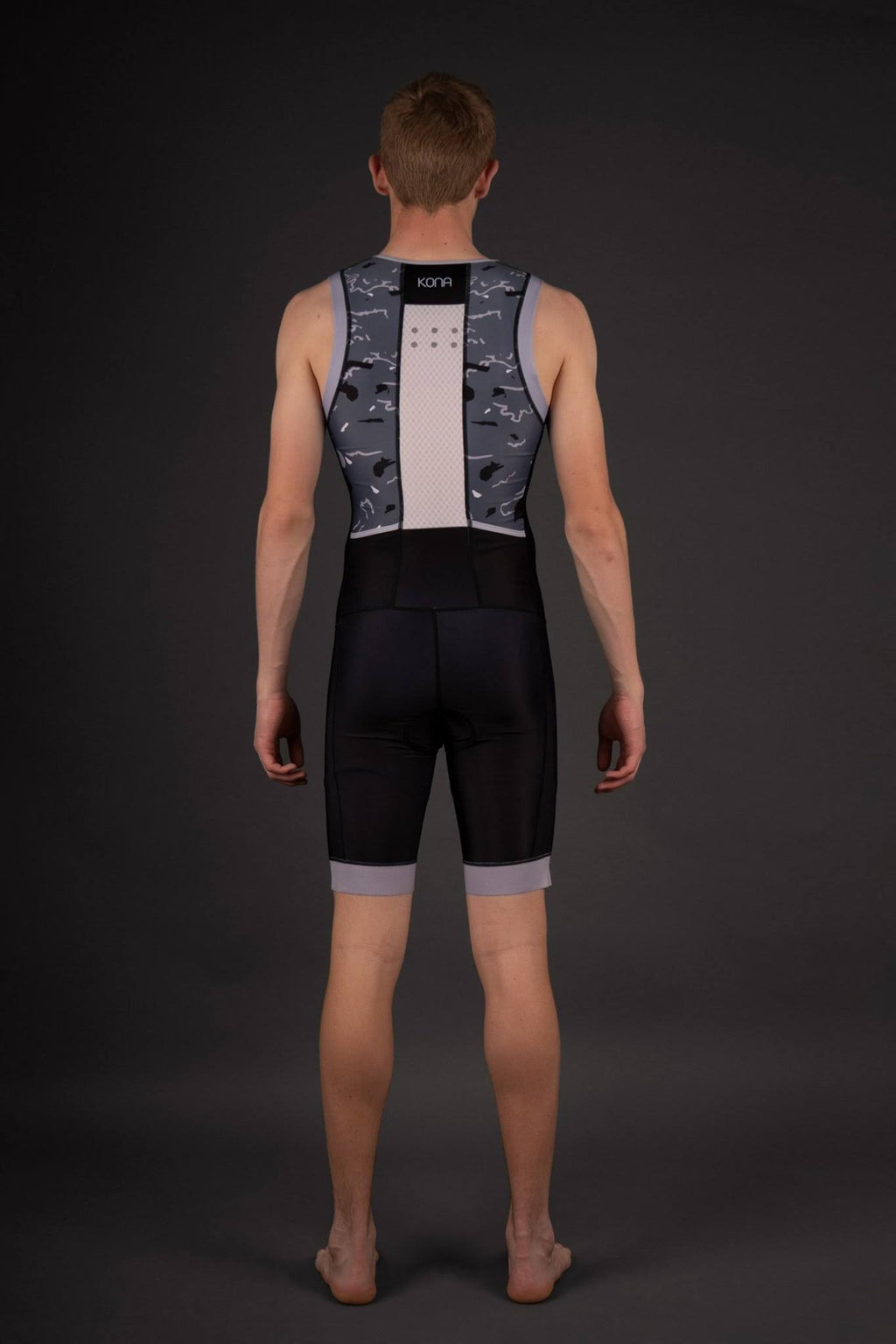 Aqua Camo Navy Camo Large Triathlon Race Suit E273