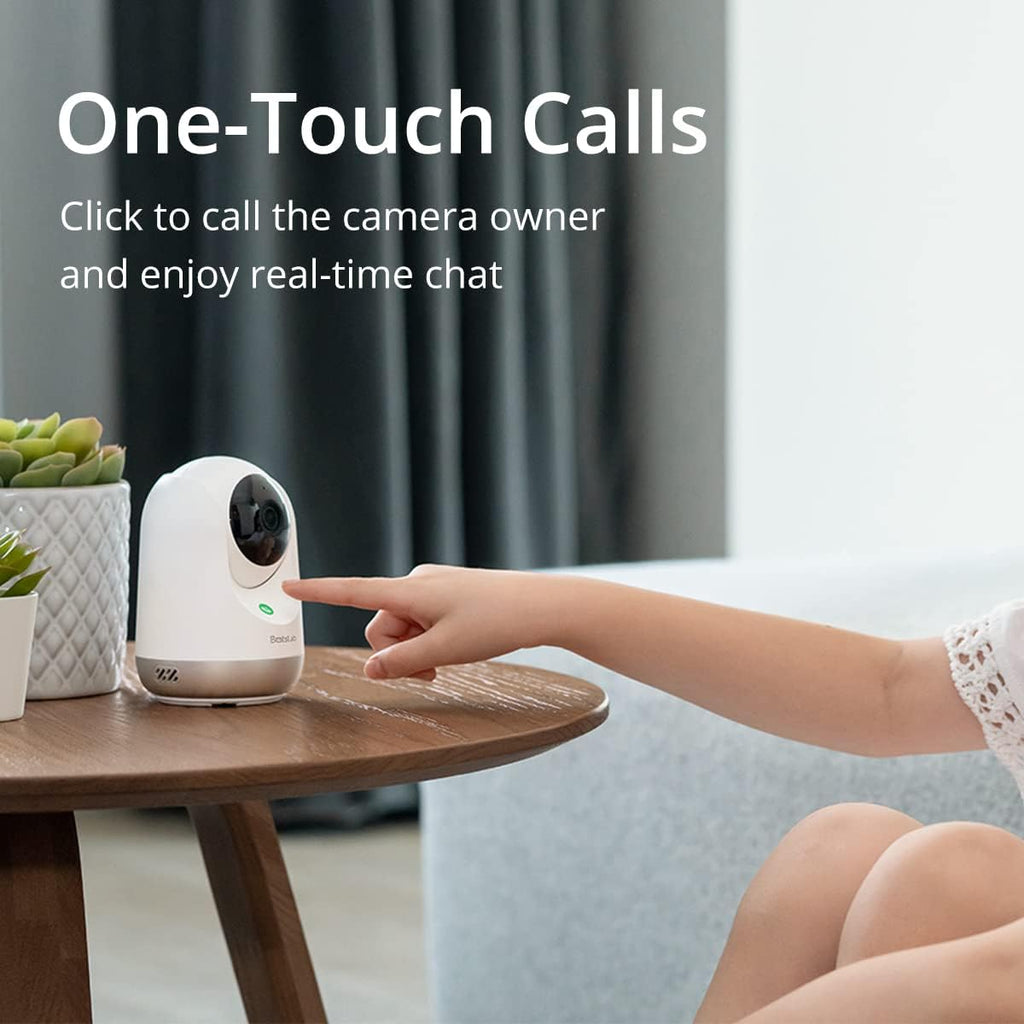 2K 3MP Pan & Tilt Security Indoor Camera with Motion Sensor, 2-Way Audio, Night Vision, Pack of 2 W7857
