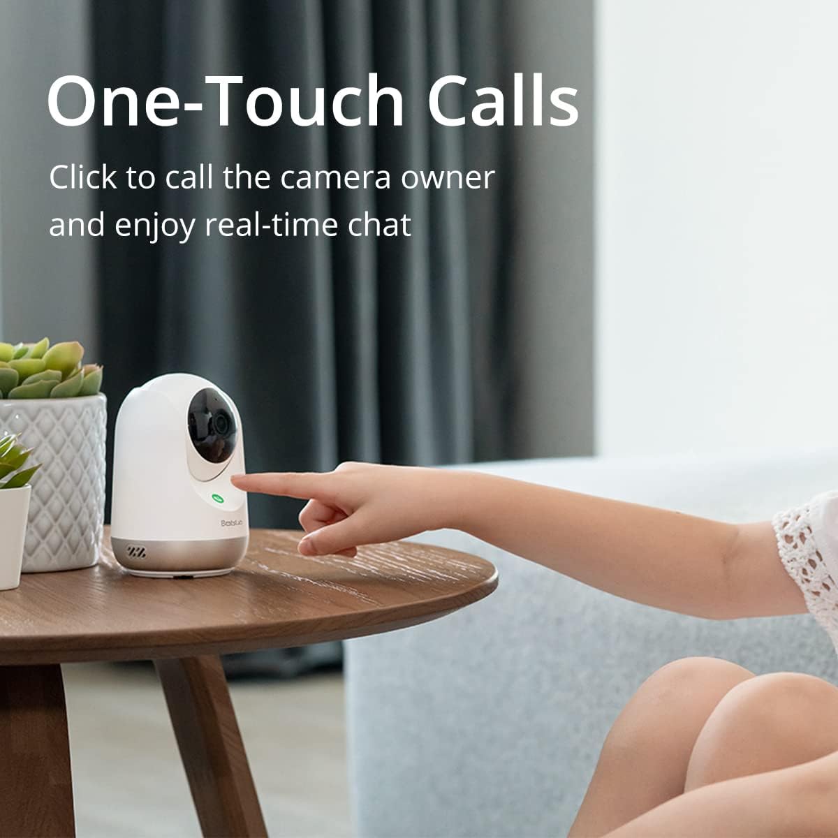 2K 3MP Pan & Tilt Security Indoor Camera with Motion Sensor, 2-Way Audio, Night Vision, Pack of 2 W7857