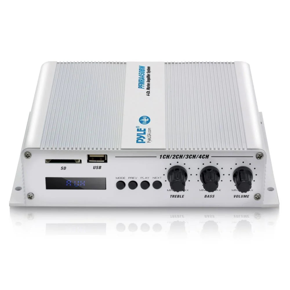 4 Channel 400 Watt Marine Amplifier C4732
