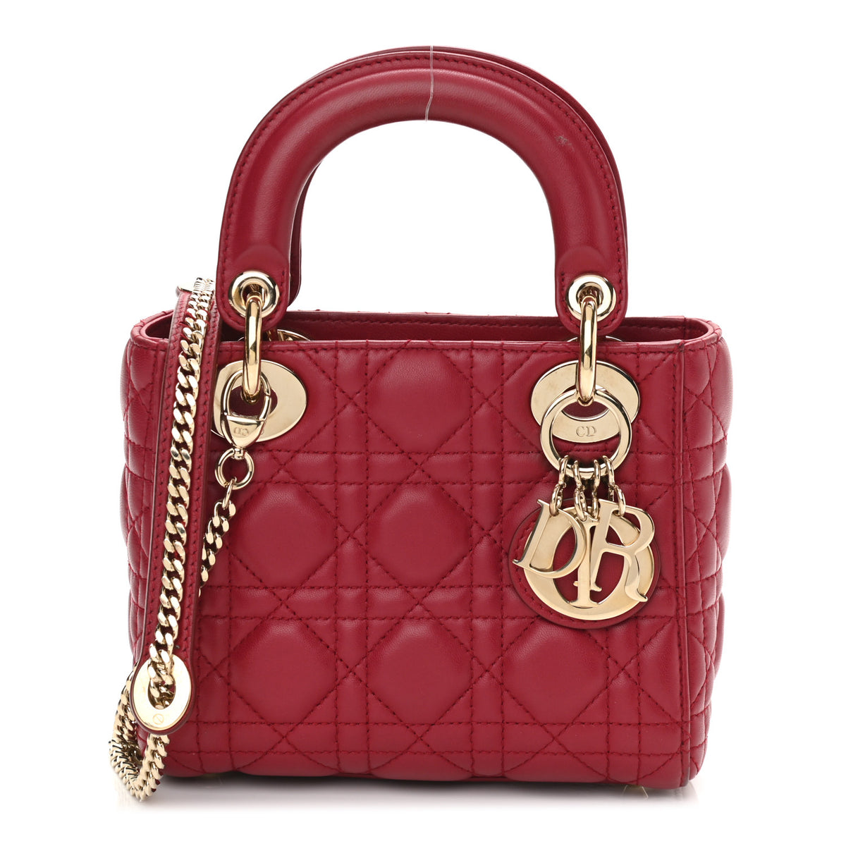 Lambskin Mini Burgundy Q80354
