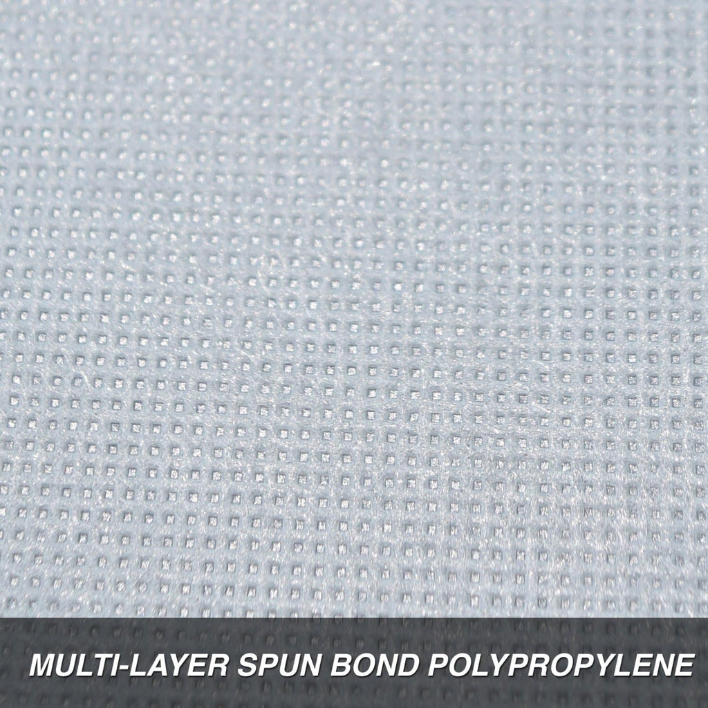 Gray Polypropylene Station Wagon Cover, Pack of 2 H911