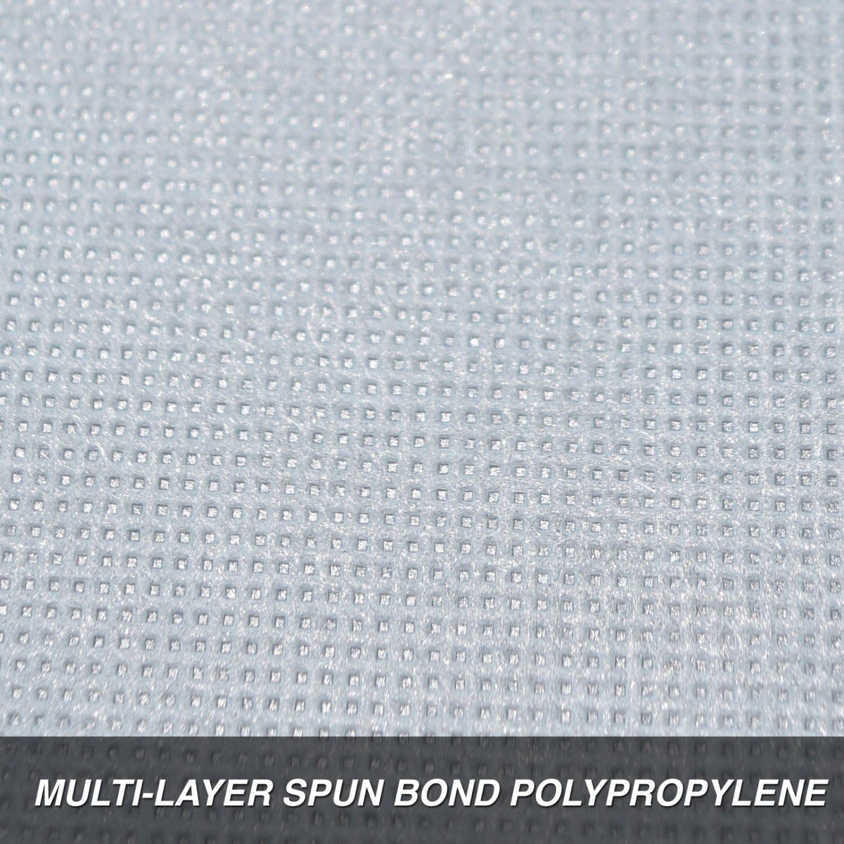 Gray Polypropylene Station Wagon Cover, Pack of 2 H911