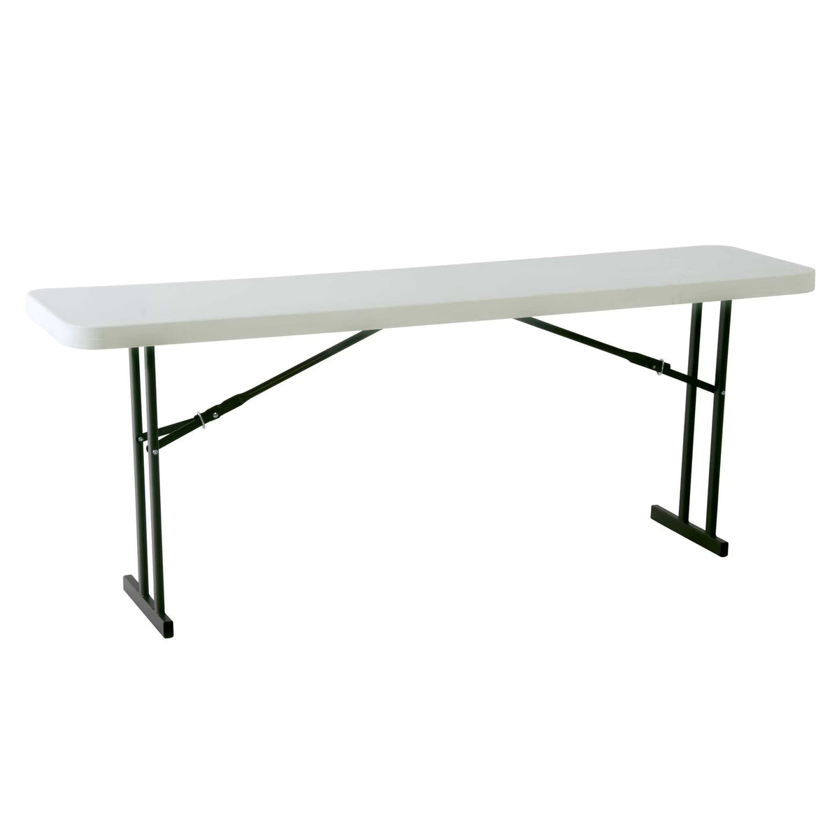 White Granite 8 Foot Seminar Table, Set of 5 K563