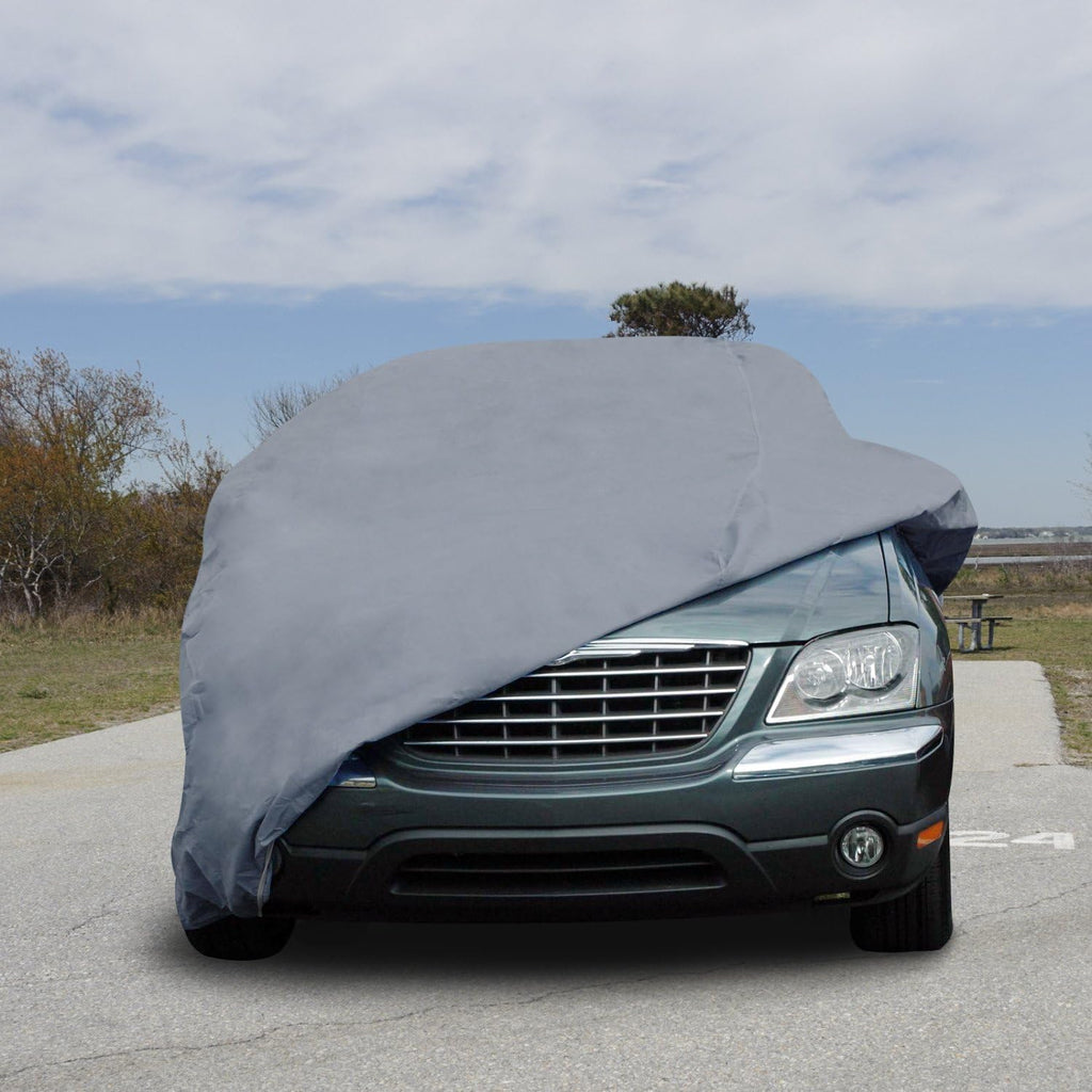 Gray Polypropylene Station Wagon Cover, Pack of 2 H911