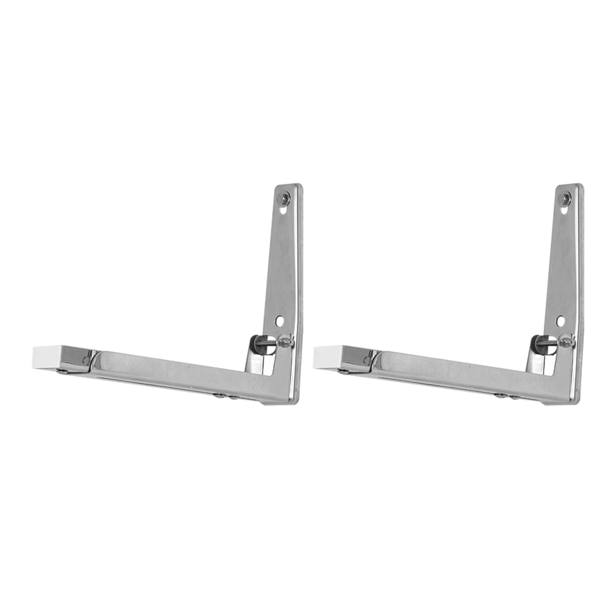Stainless Steel Microwave Oven Bracket Wall Mount Rack Shelf, 1 pair S17402