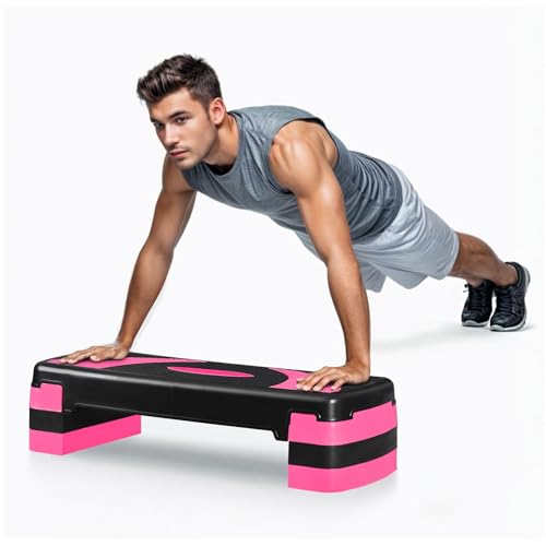 Adjustable Aerobic Step Platform with Risers A47482