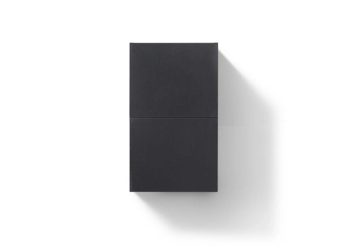 Black Wood Side Cabinet with One Door H767318
