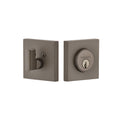 Titanium Gray Single Cylinder Deadbolt Q303