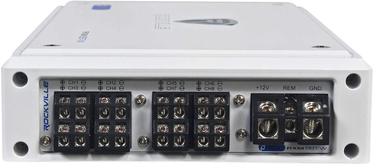 8 Channel 1500 Watt Bluetooth Car Stereo Amplifier T8989
