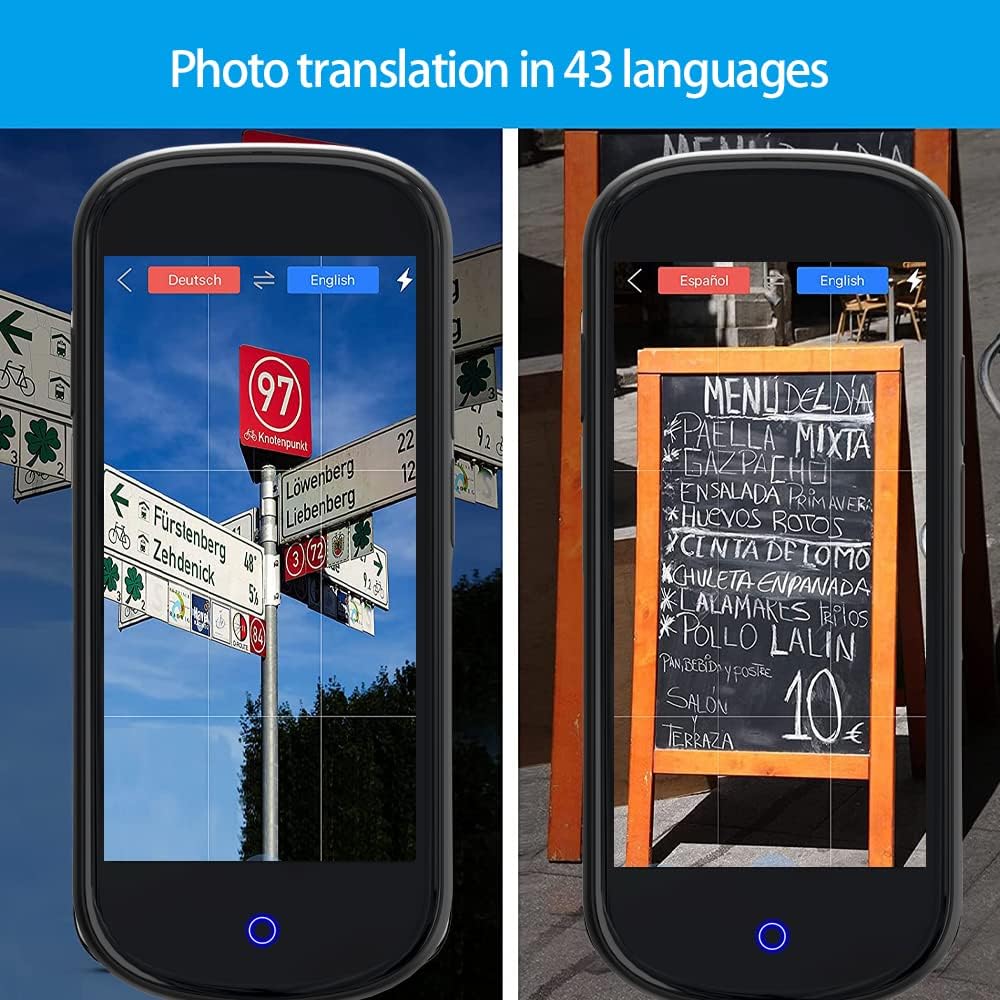 Portable Translator Device with 4.0'' HD Touch Screen E975410