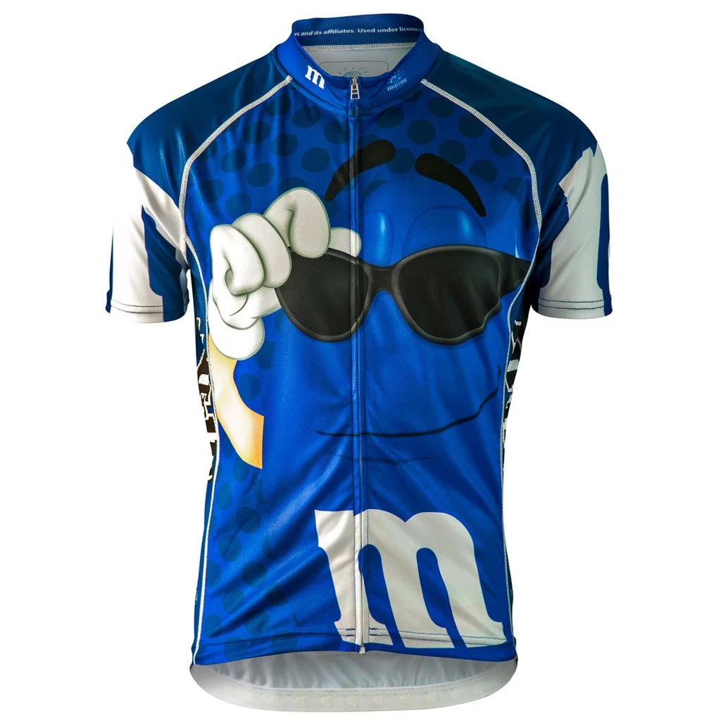Women's Blue Cycling Jersey P3442