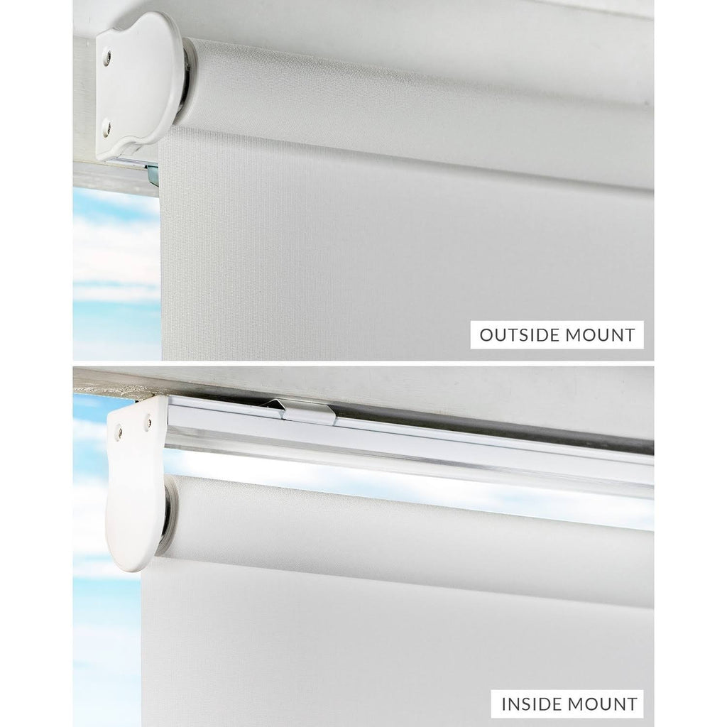 53 x 72 in. Cordless Room Darkening Roller Shades S6578