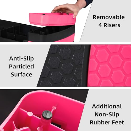 Adjustable Aerobic Step Platform with Risers A47482