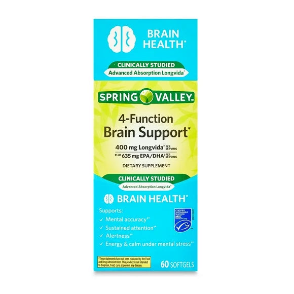 Brain Support Dietary Supplement, 60 Count R321938
