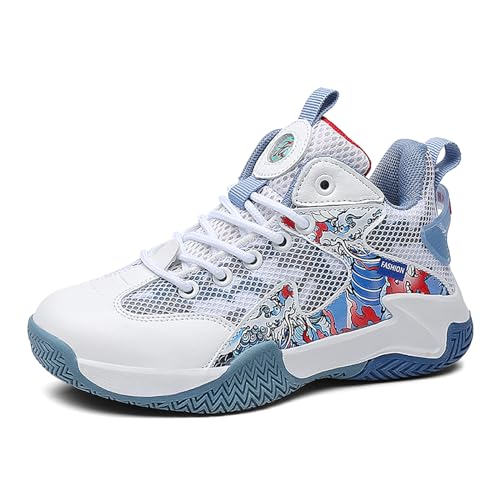 Breathable Basketball Shoes for Boys F4350