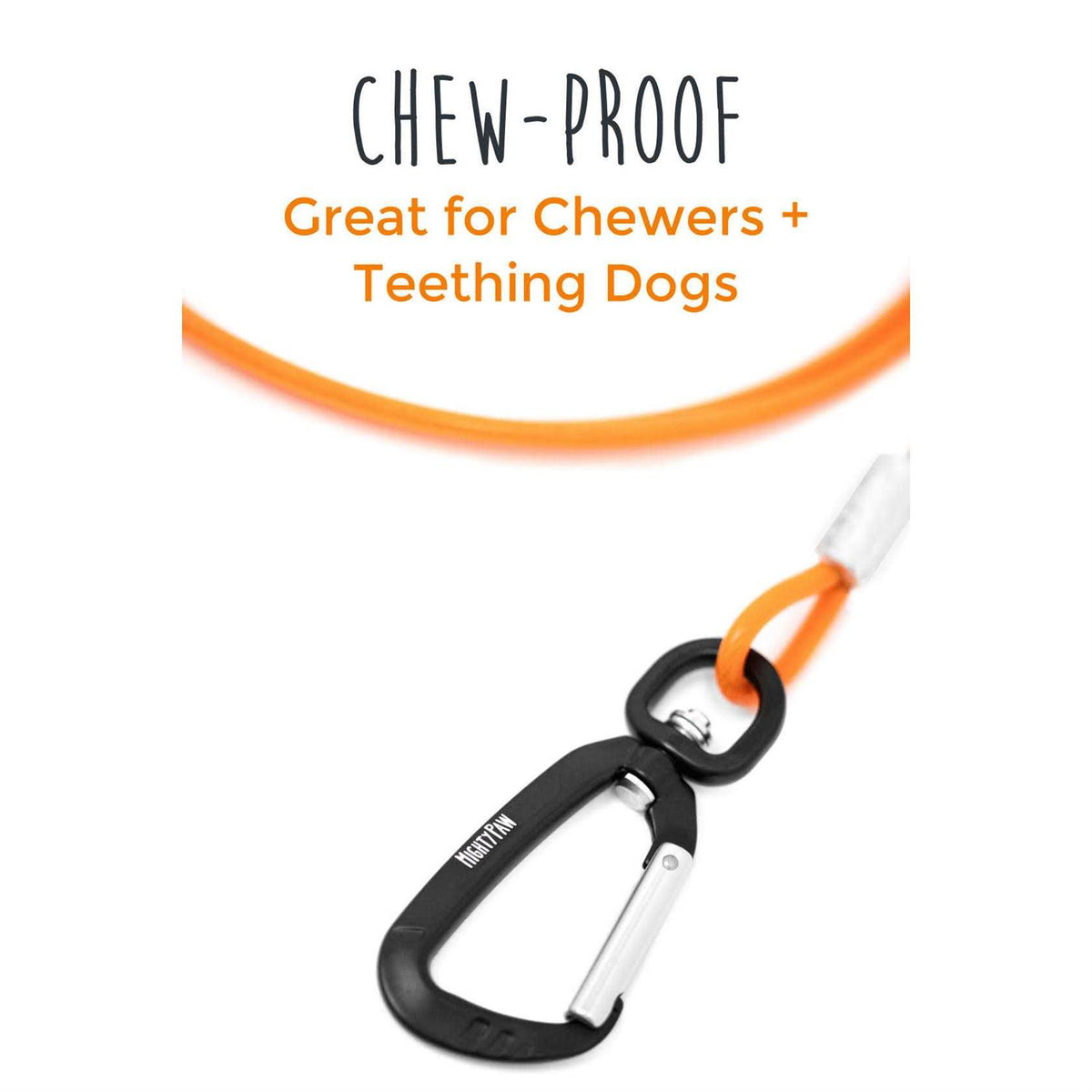 Chew Proof Dog Leash Metal Cable R78762