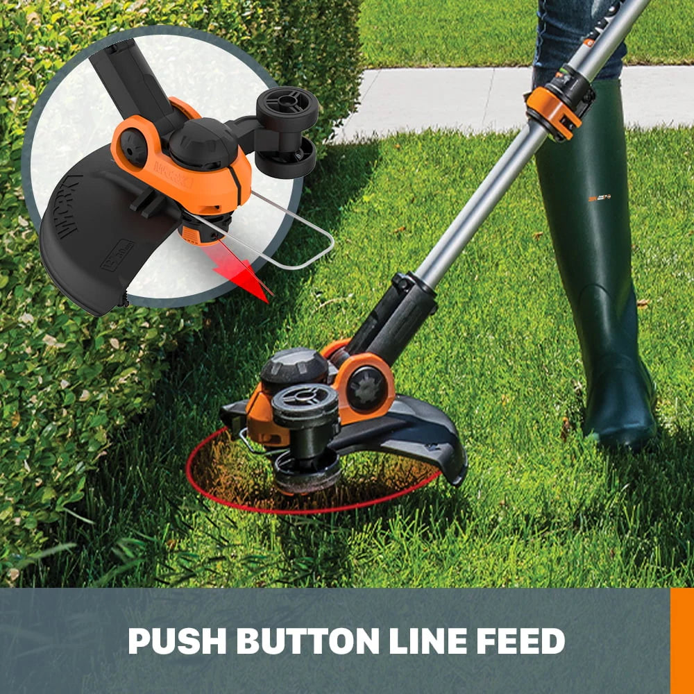 Cordless Leaf Blower, Hedge Trimmer, & Weed Trimmer Combo Kit E62495