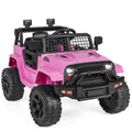 12V Kids Ride On Truck Car with Parent Remote Control, Pink K539921