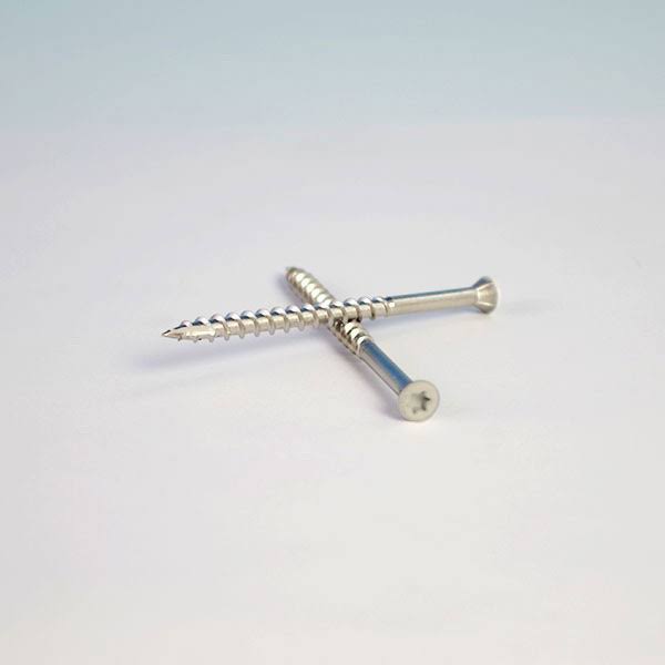 305 Stainless Steel Trim Head Deck Screws - Warm Gray - #7 x 1-5/8 in - 1050 Piece Contractor Pack X284566