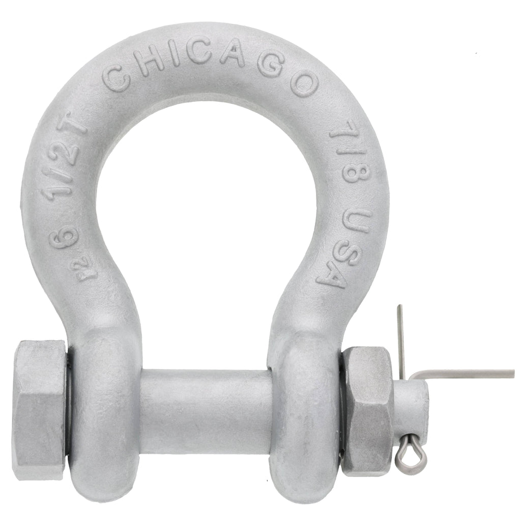 7/8 Hot Dip Galvanized Bolt Type Anchor Shackle O4547