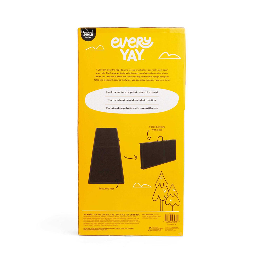 Black Portable Pet Ramp B13881