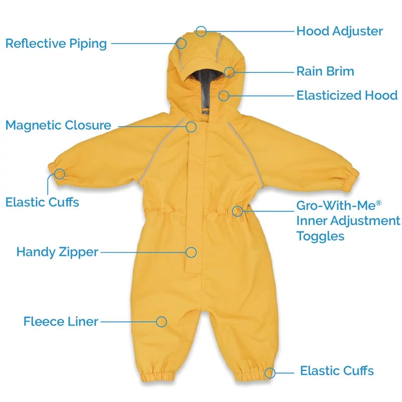 Kids' Waterproof Rain Suit Z67039