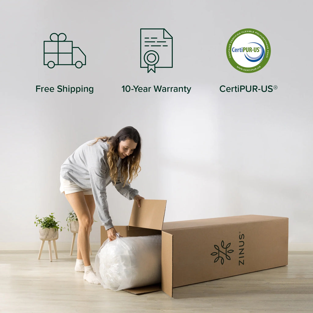 Queen Cooling Gel Memory Foam Mattress Z70097
