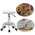 Adjustable Rolling Swivel Salon Stool with 5 Wheels V22838