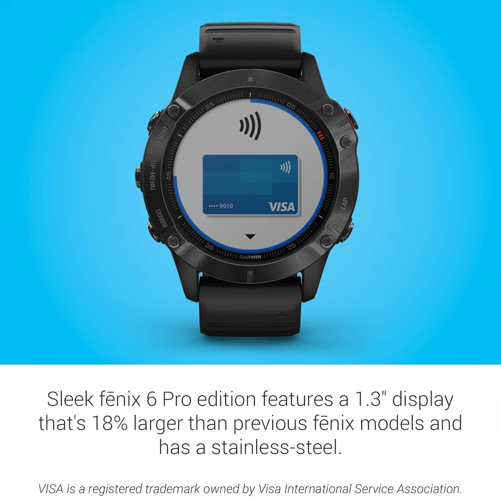 Black Multisport GPS Watch R3322