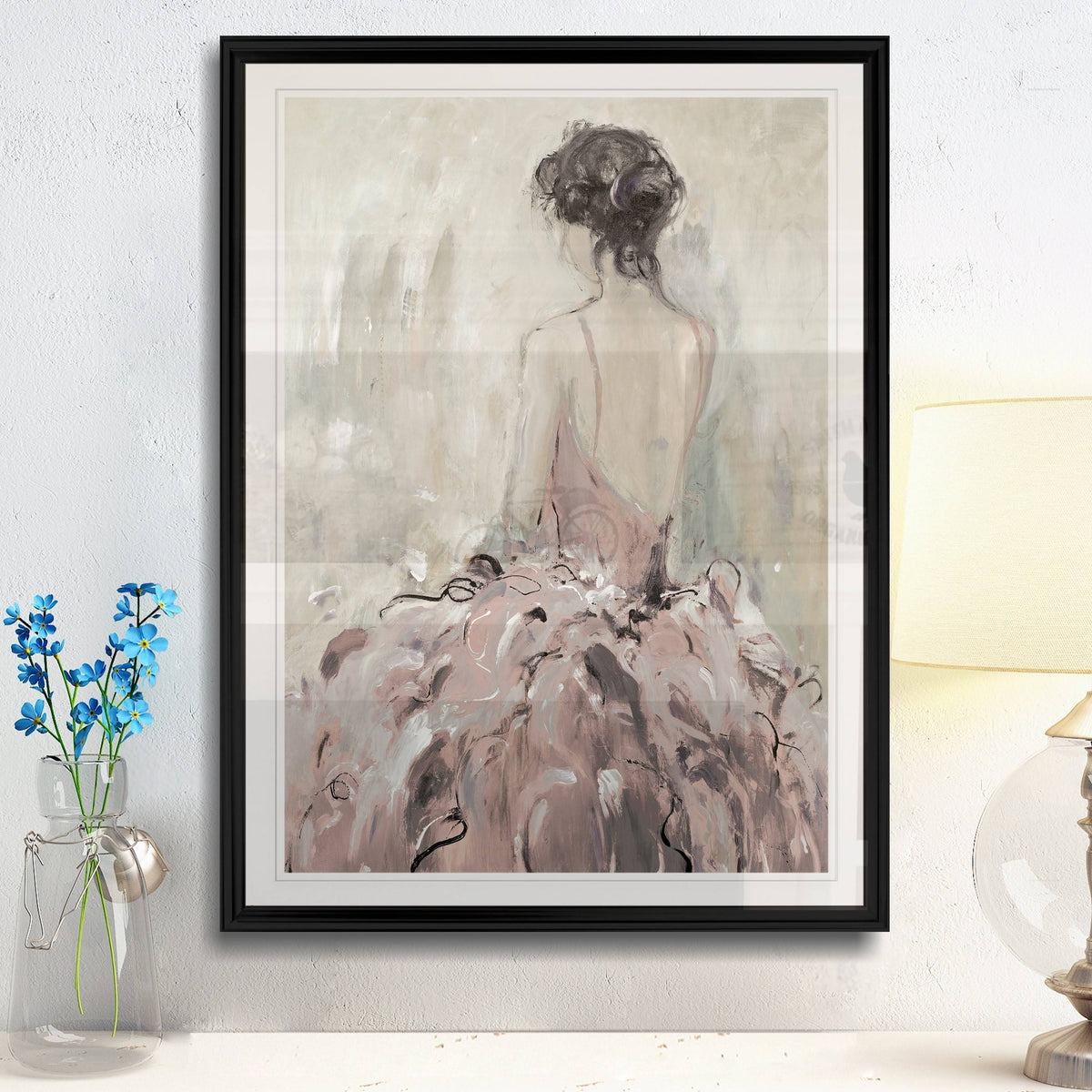 Framed Giclee Print 30x40 K91128