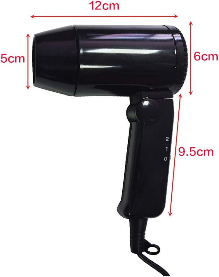 Portable 12V Hot Cold Folding Car Hair Dryer I72867