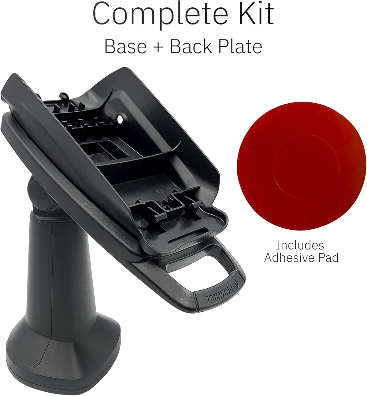 Black Pack of 2 Pole Mount Terminal Stand Z5345