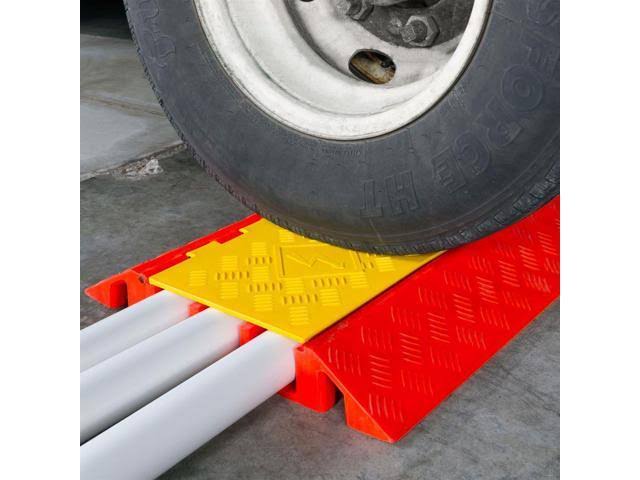 3-Channel Heavy Duty Modular Cable Ramp Protector J921