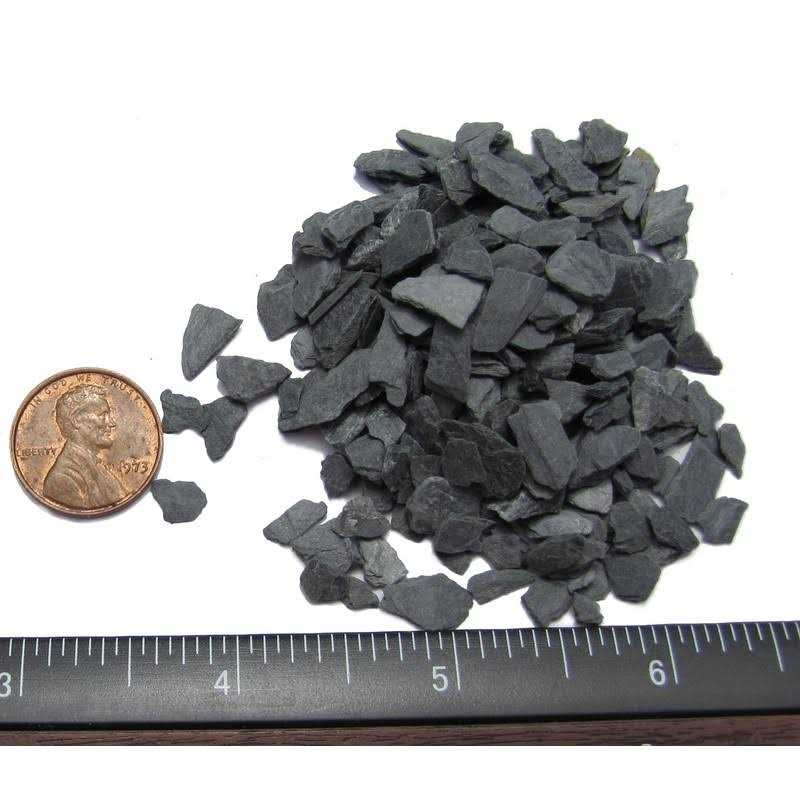 Natural Slate Stone 1/8 to 1/4 inch Slate Gravel B270