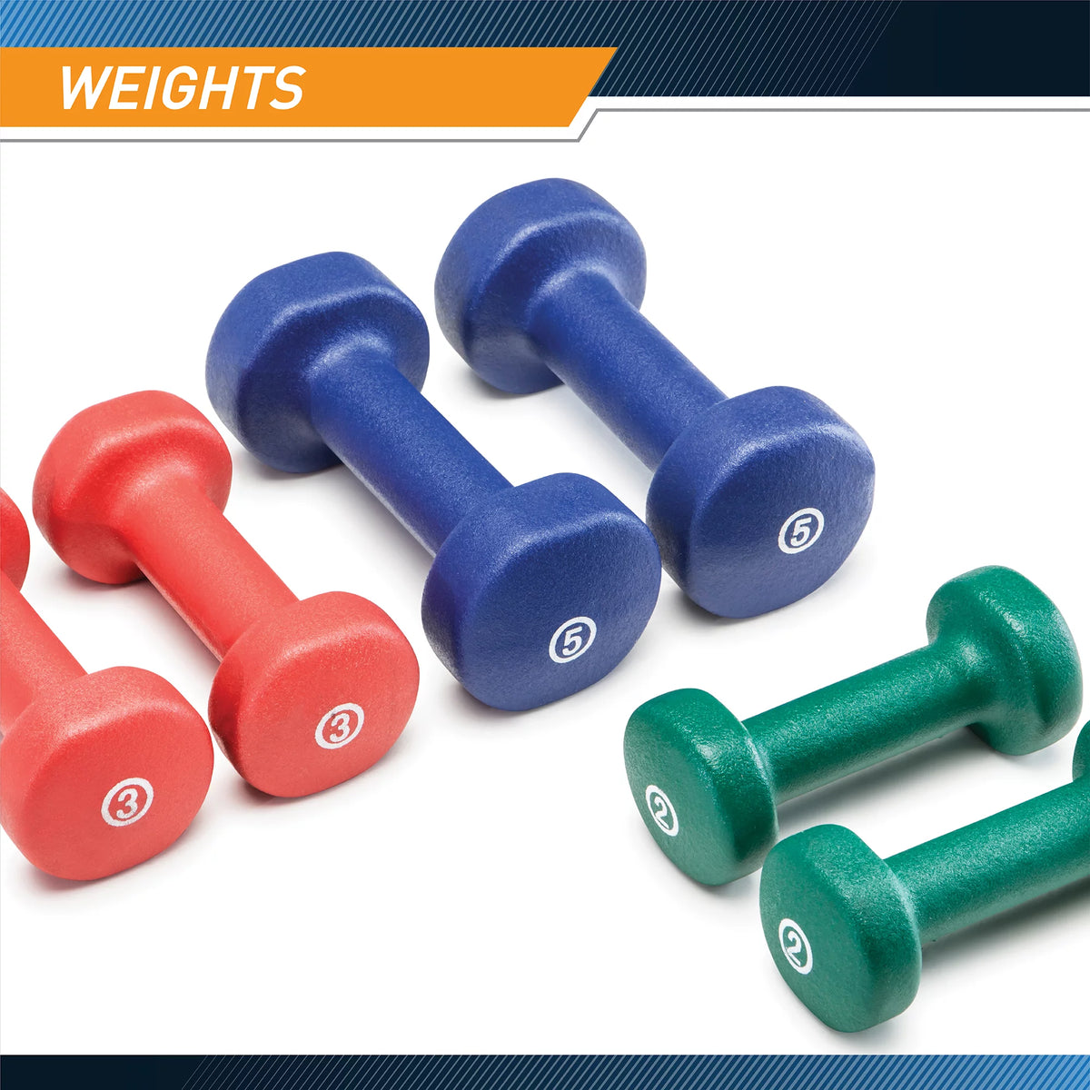 Neoprene Dumbbell Set V928797
