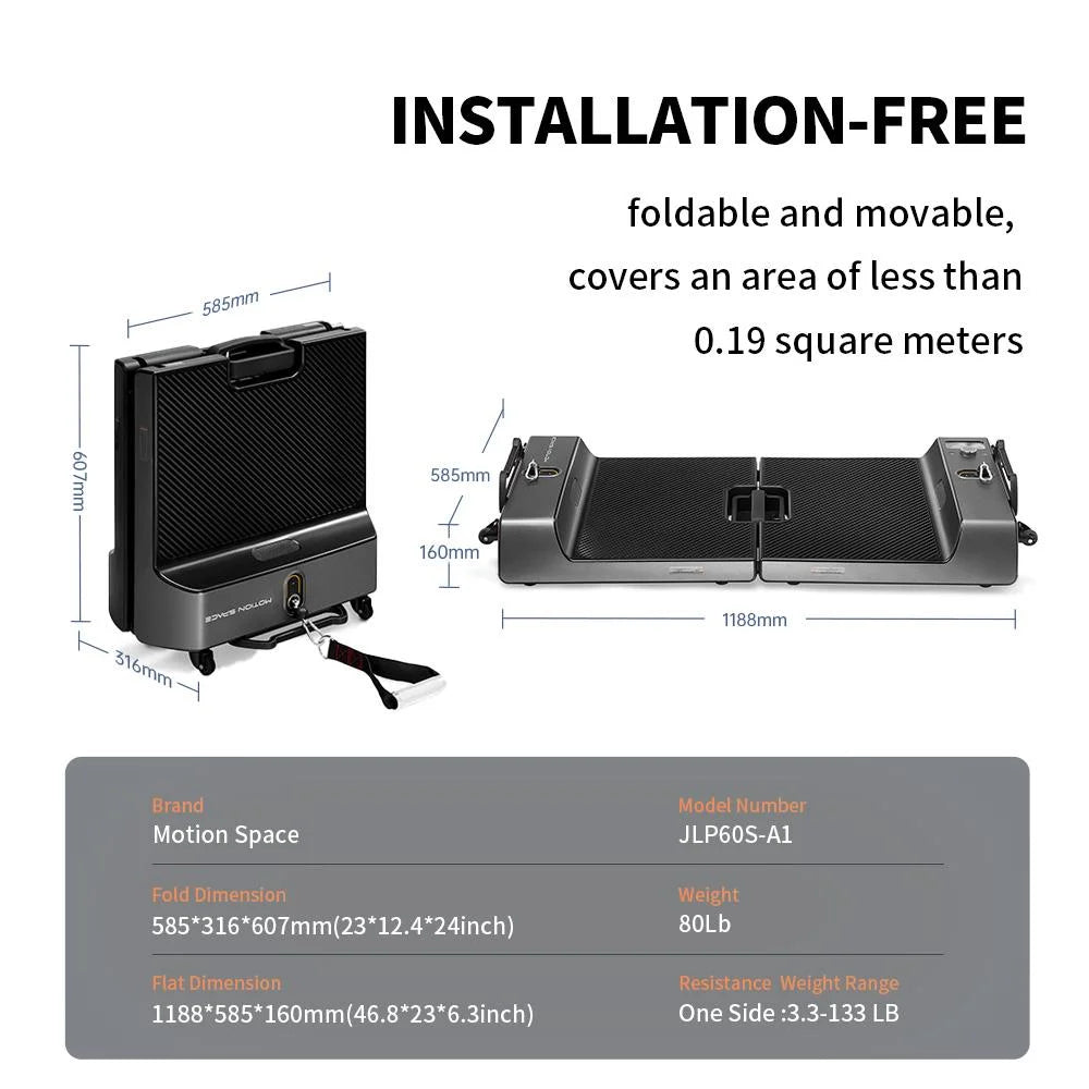 6 in 1 Home Gym Fitness Equipment with APP B637380