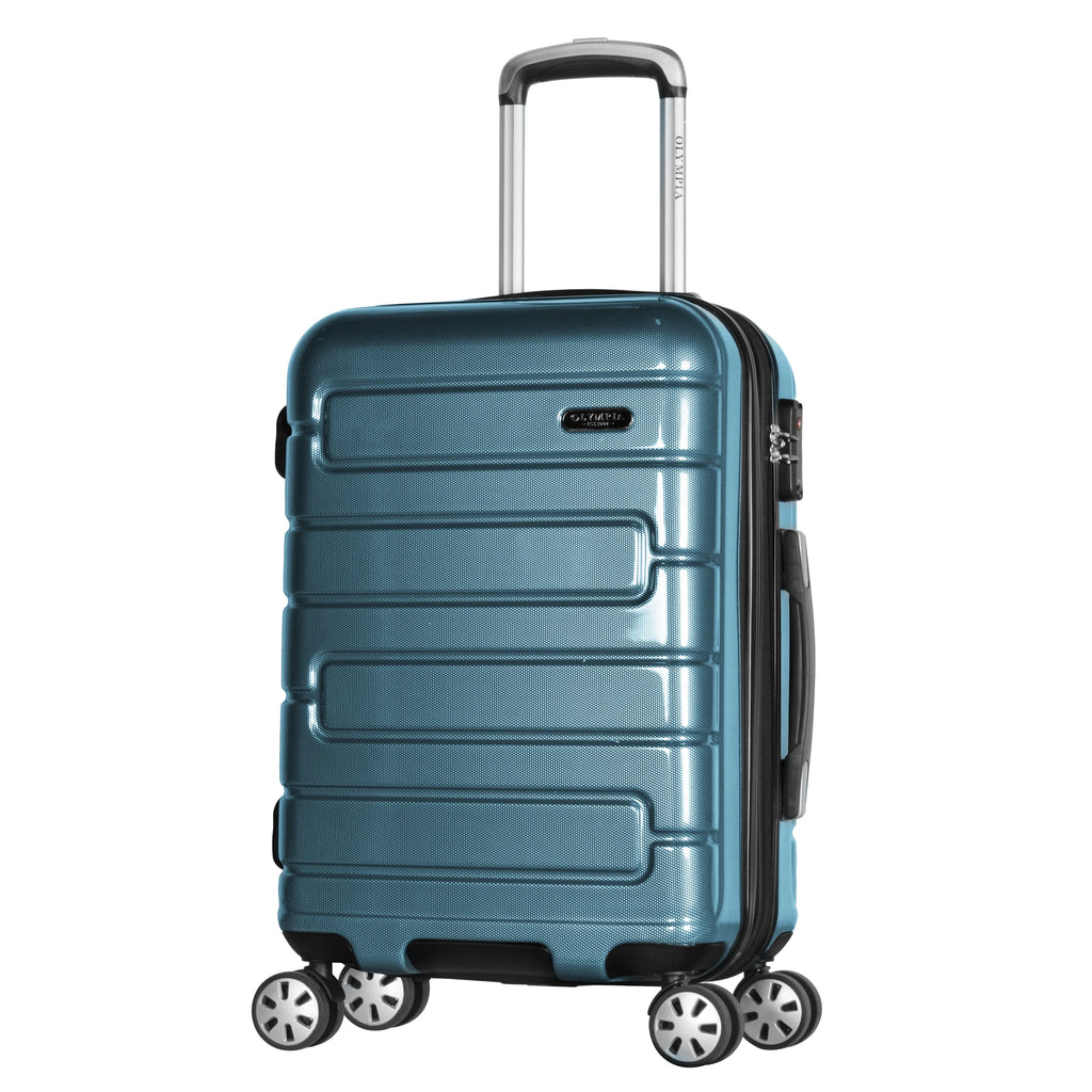 Teal Expandable Hardside Spinner Luggage Set I5100