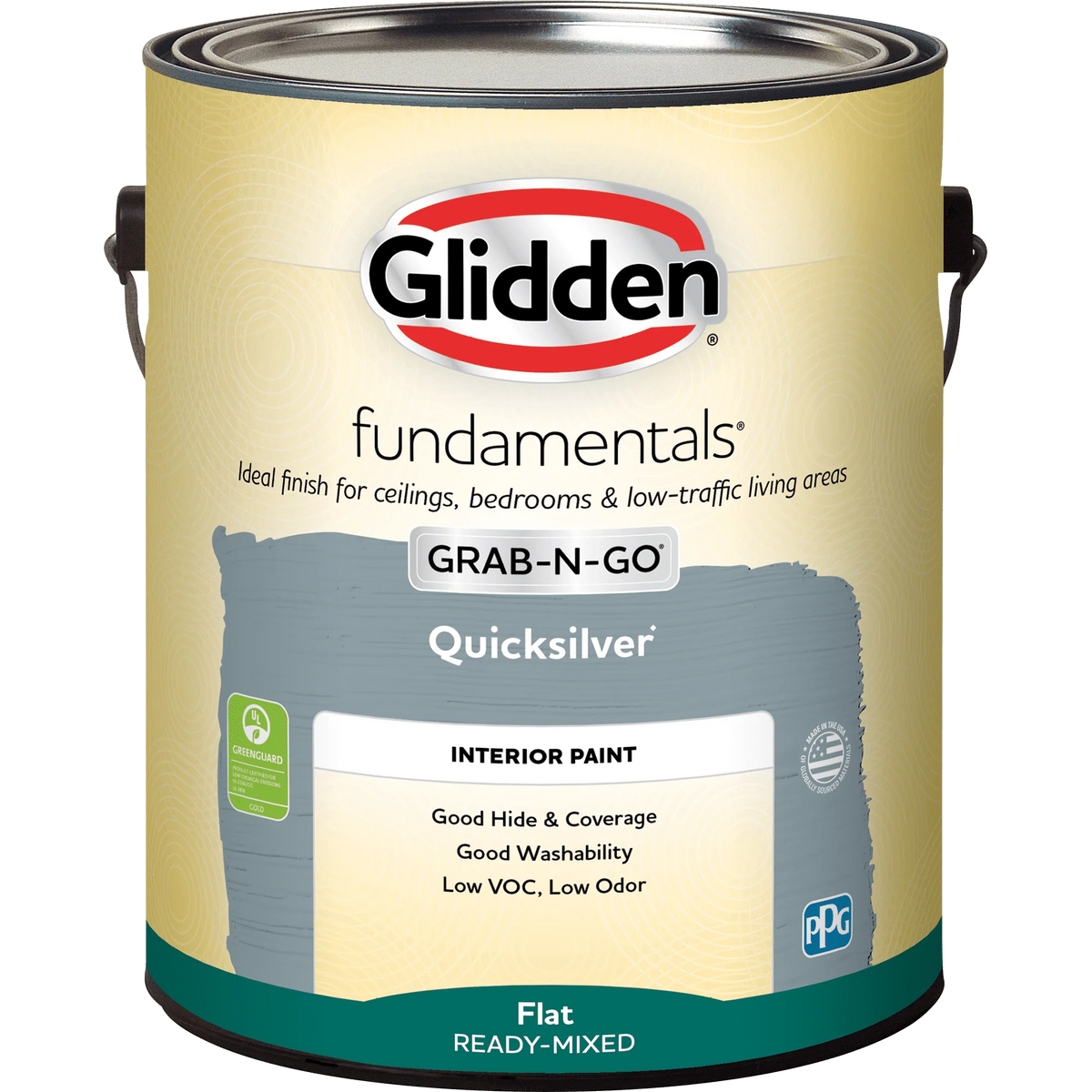 Interior Paint Gray Semi-Gloss 1 Gallon T13186