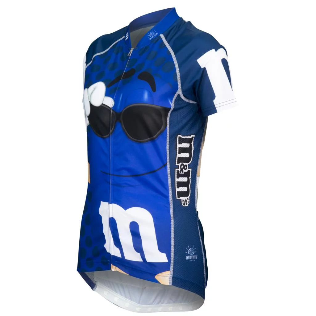 Women's Blue Cycling Jersey P3442