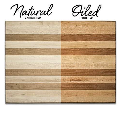 Maple & Cherry Hardwood Cutting Board (16x12) T83975