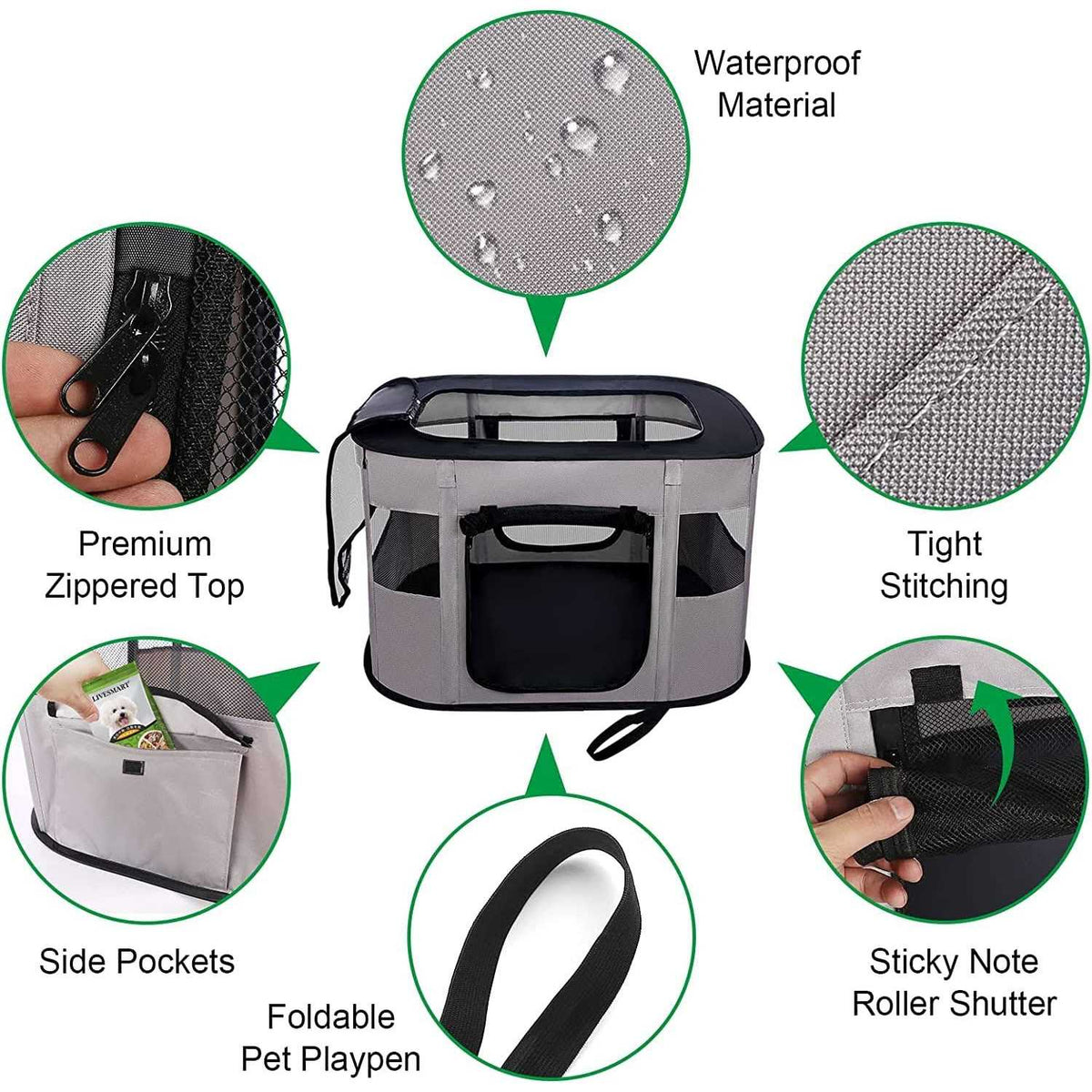 Portable Collapsible Pet Playpen A780